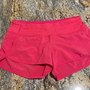 Lululemon low rise speed short